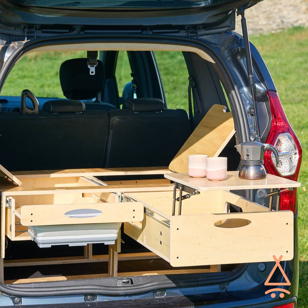 Kit aménagement voiture "Dacia Lodgy" en mode cuisine