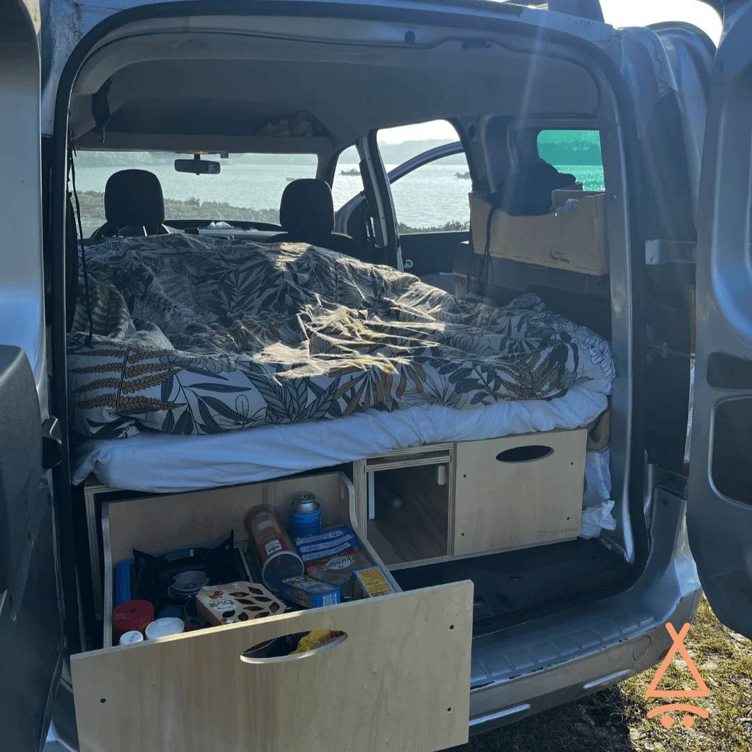 Kit aménagement ludospace tiroir ouvert