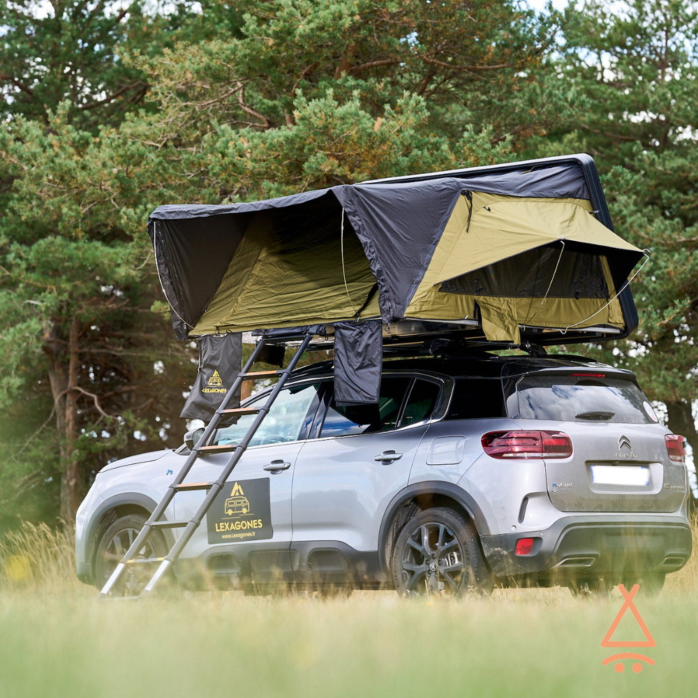 Location tente de toit 4/5 places - Lexagones Famille XL – Image 4