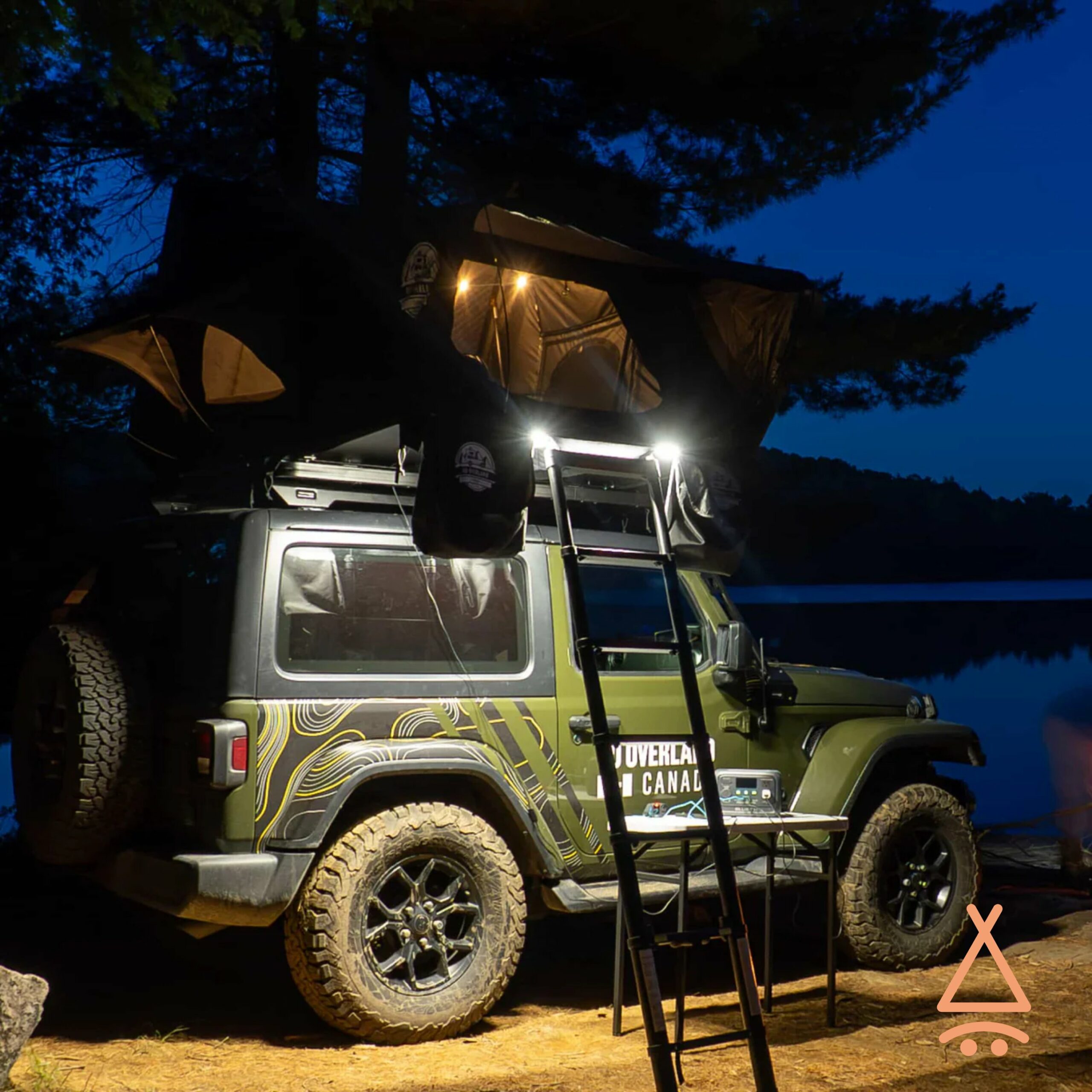 Tente de toit - Go Overland expedition M