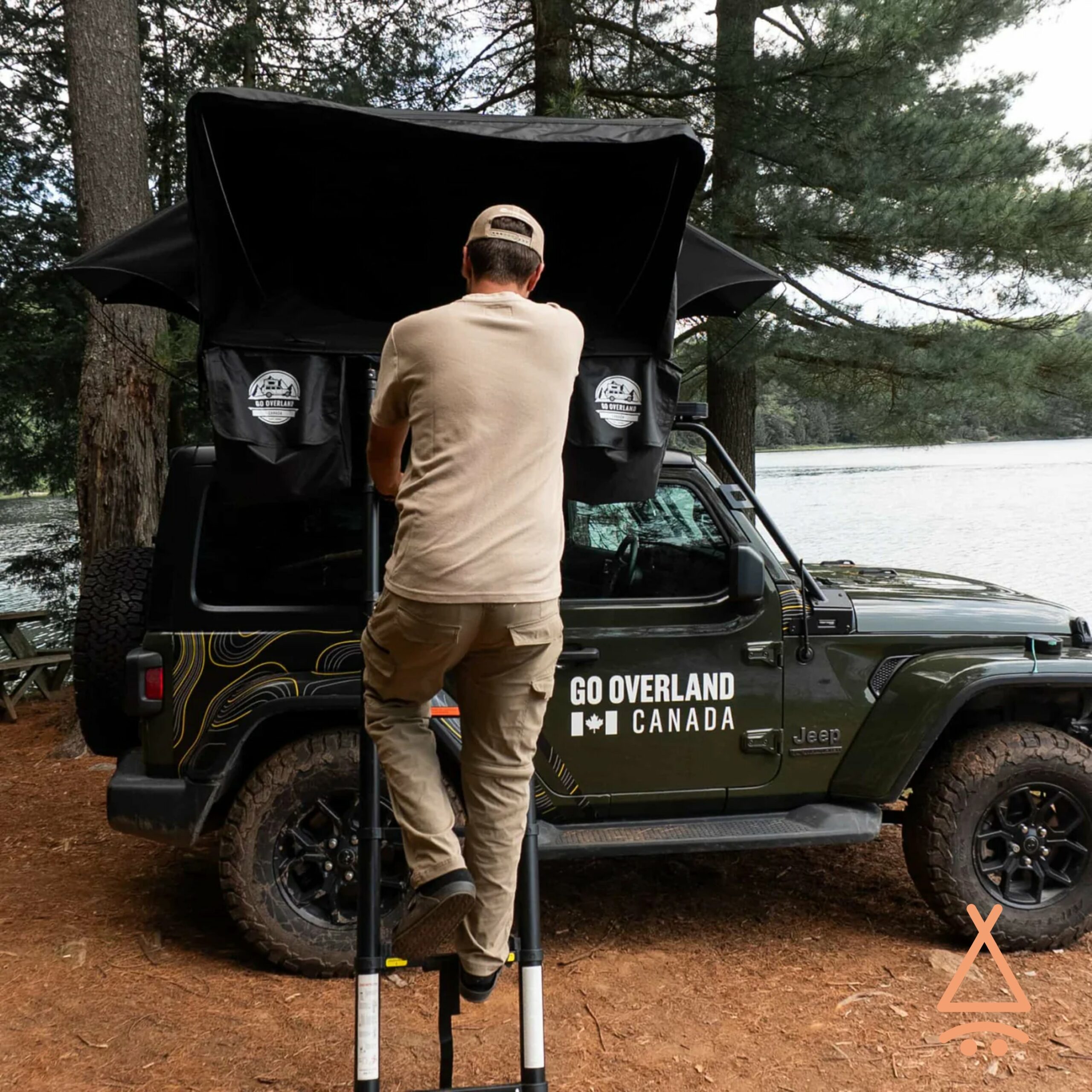 Tente de toit - Go Overland expedition M