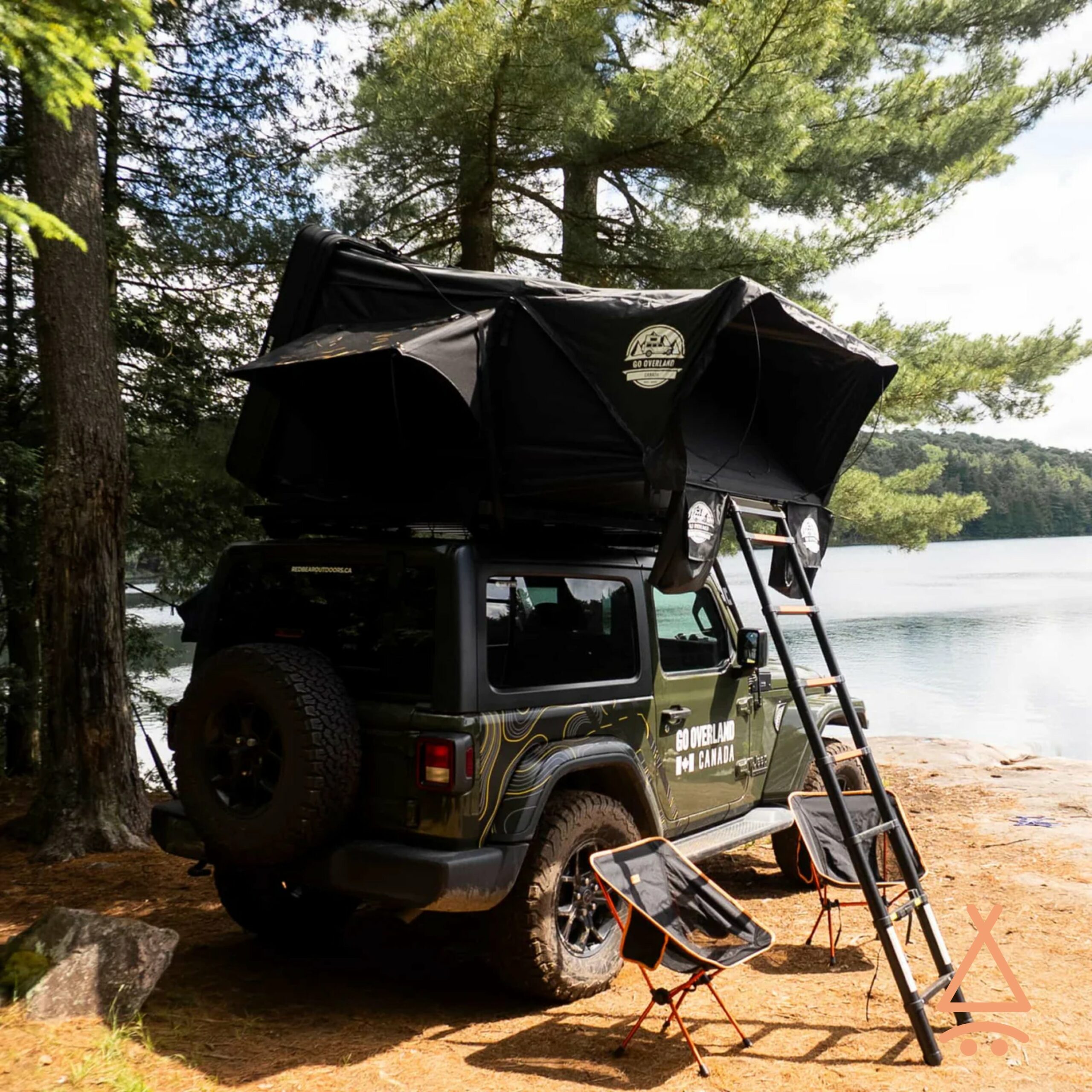 Tente de toit - Go Overland expedition M