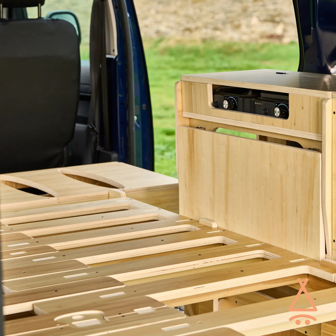 Ensemble kit aménagement van "en L" V2 sans matelas