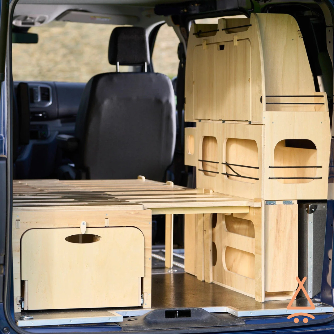 Lit peigne Van en mode lit