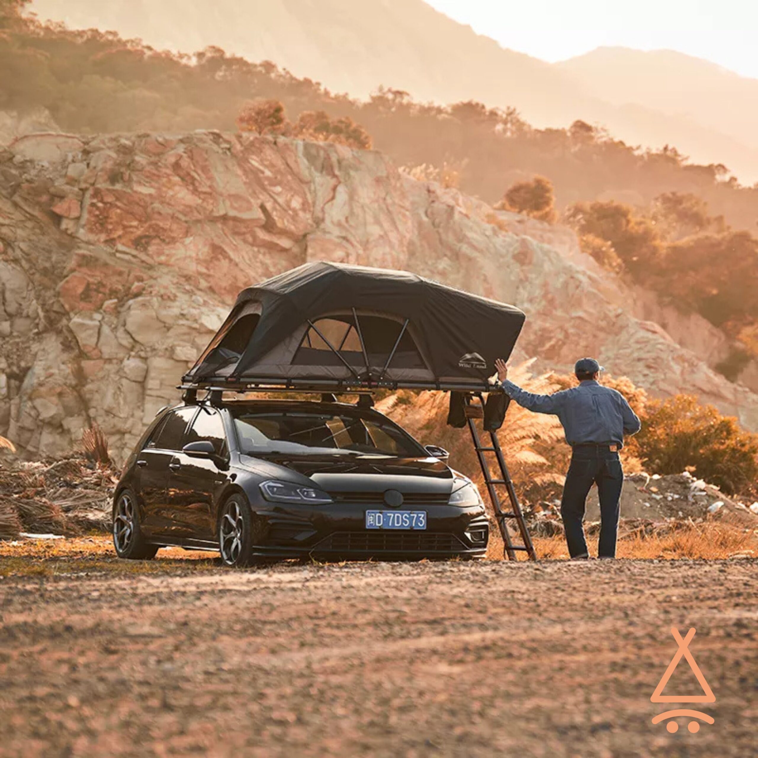 Tente de toit Wild land Lite Cruiser Pro 12XL