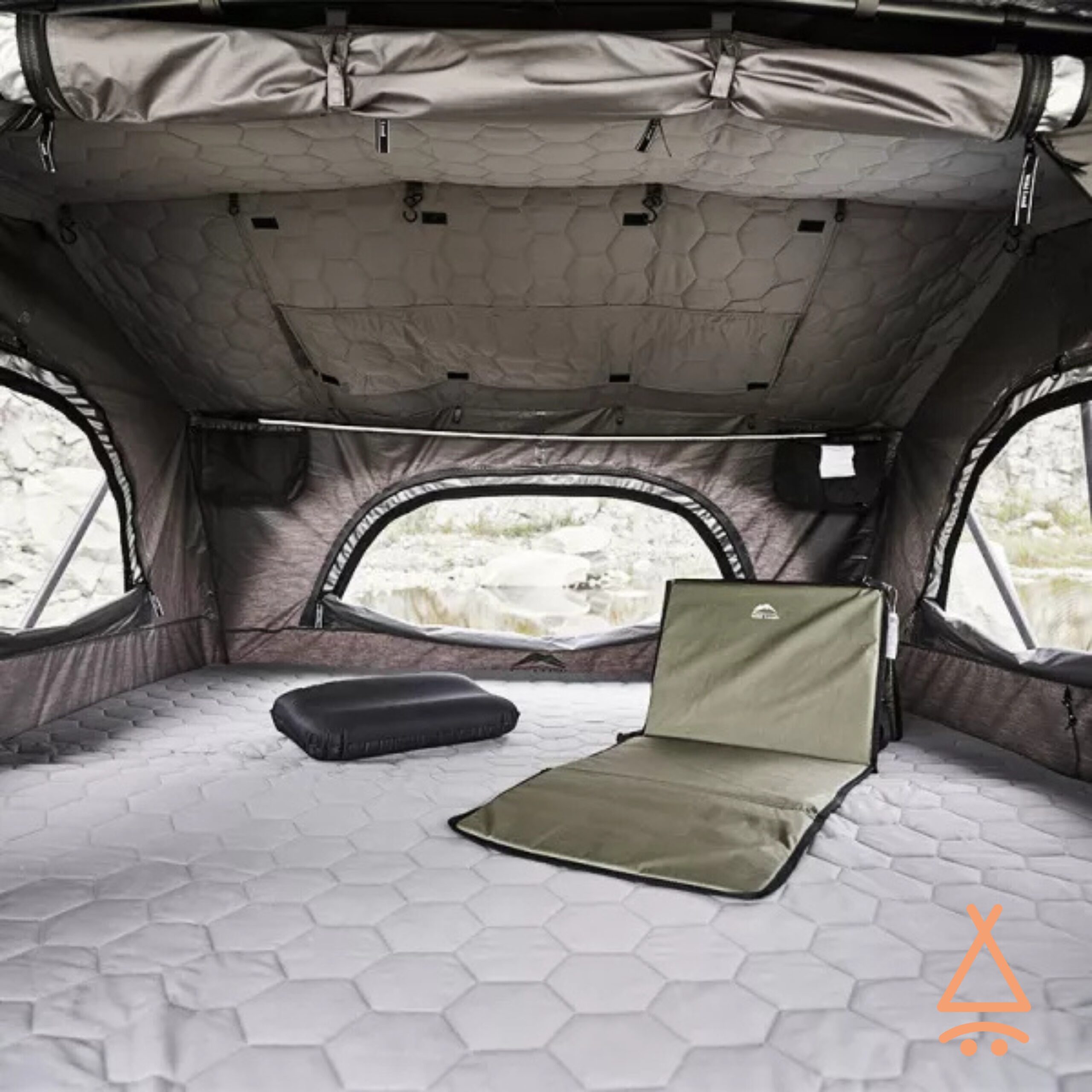 Tente de toit Wild Cruiser Pro 160 intérieur