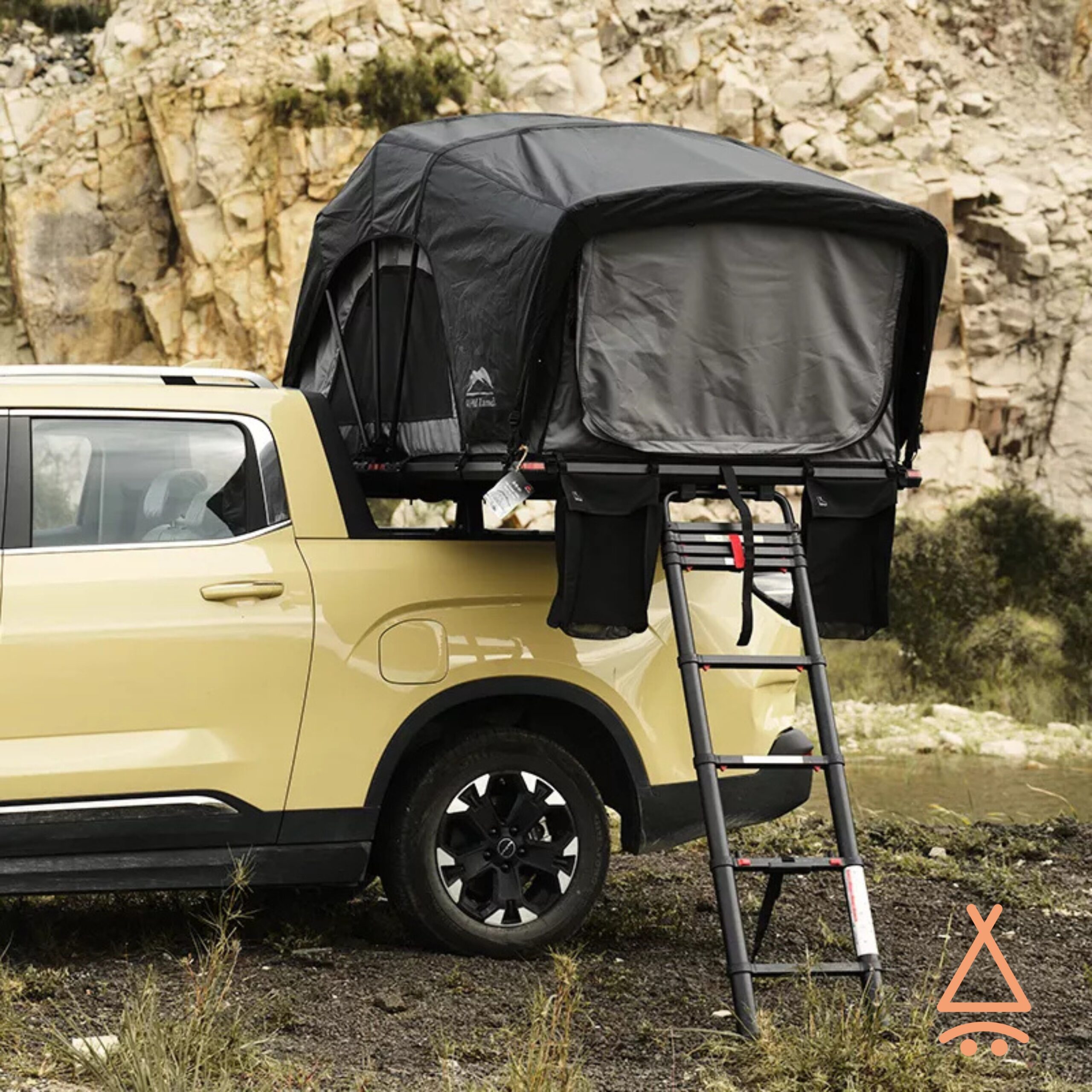 Tente de toit Wild land Lite Cruiser Pro 12XL