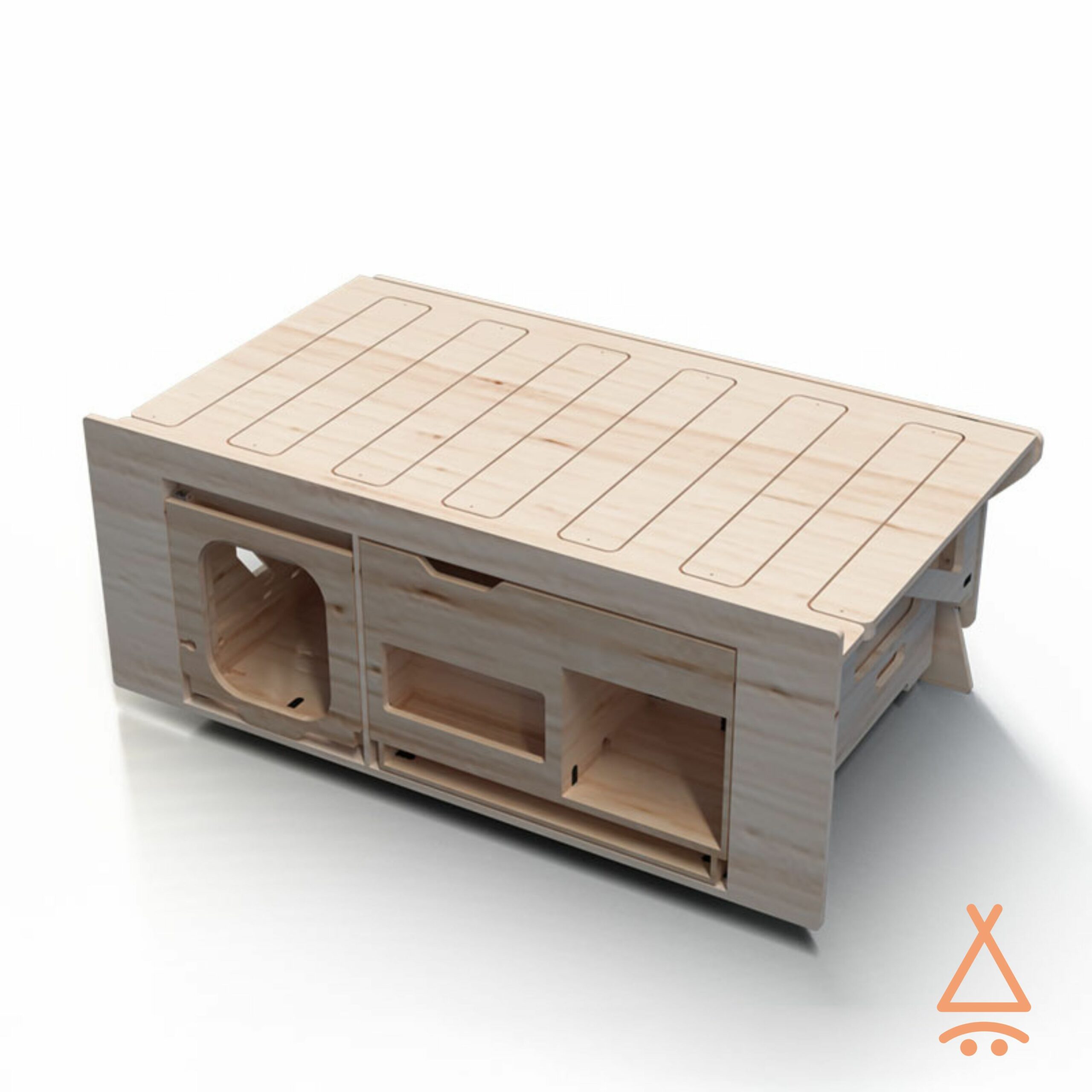 Minimalle sans matelas replié