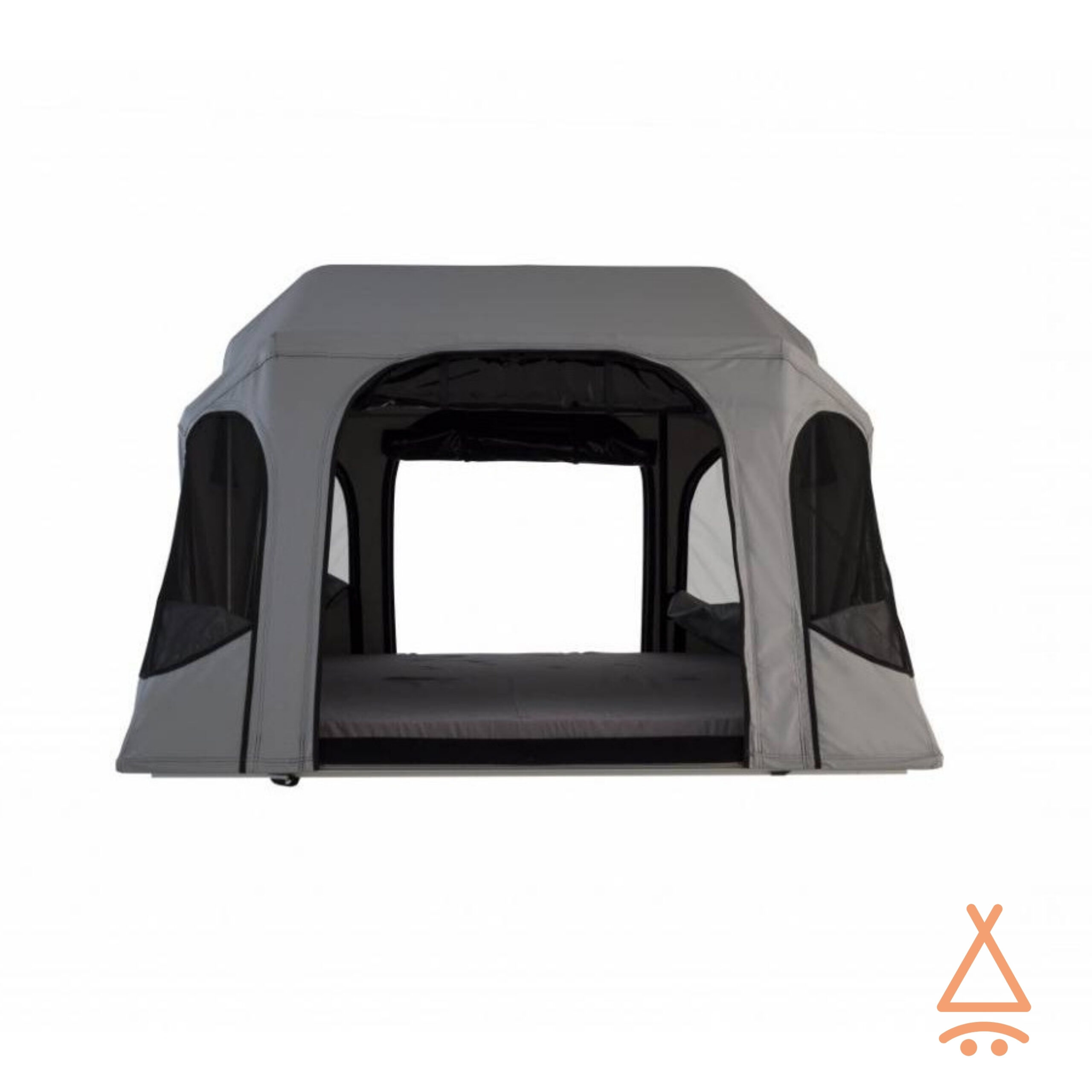 Tente de toit James Baroud Vision de face ouverte