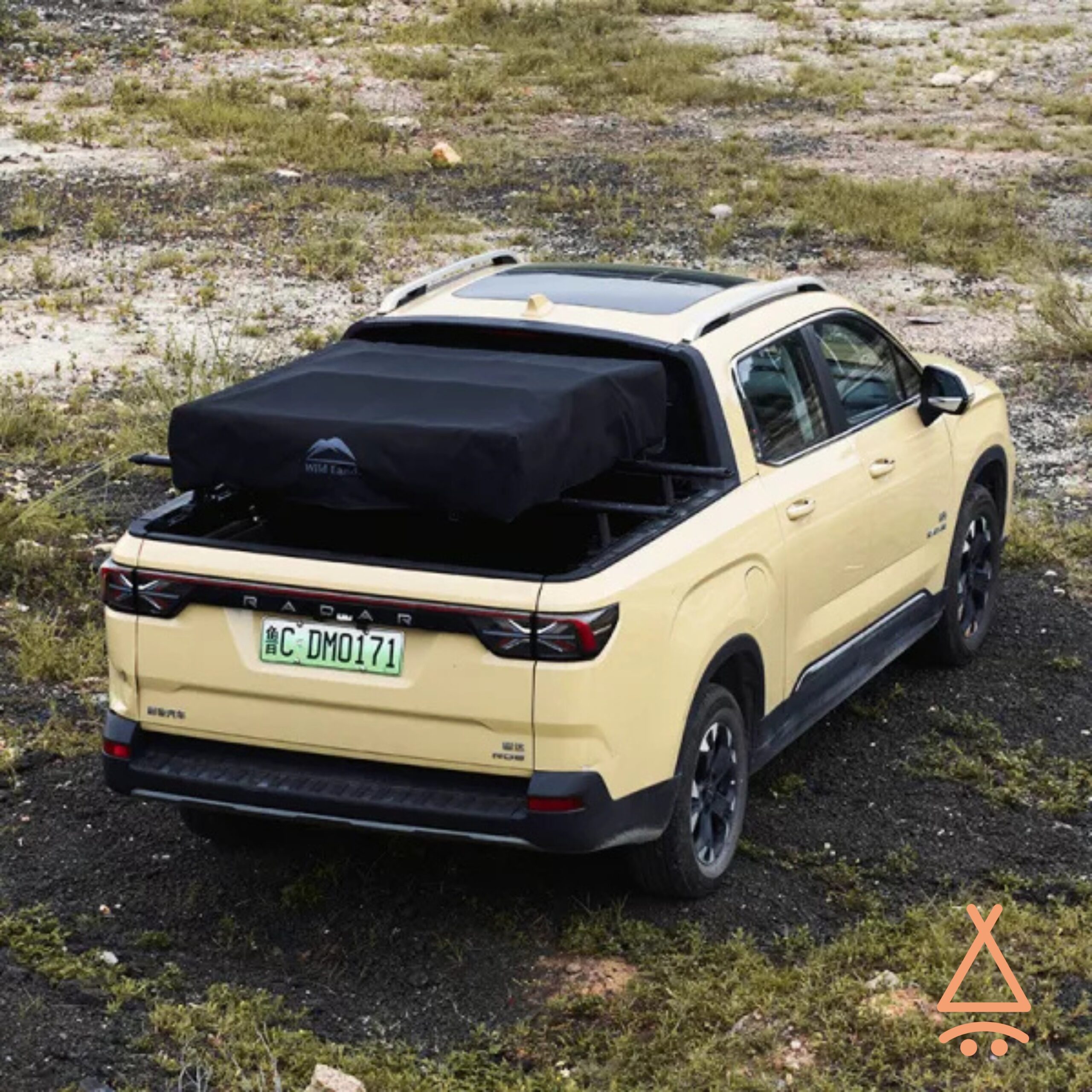 Tente de toit Wild land Lite Cruiser Pro 12XL