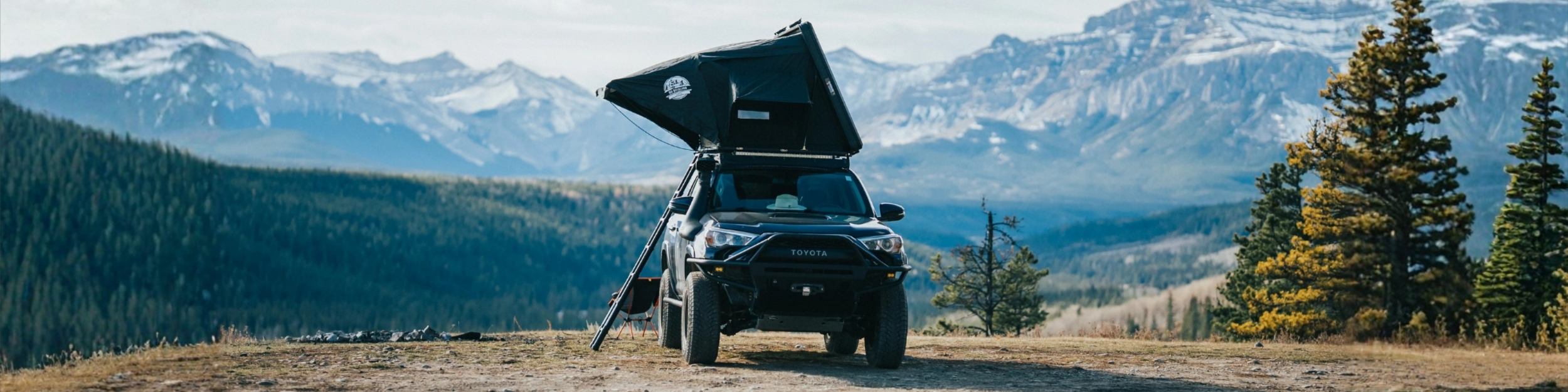 bouton Tente de toit