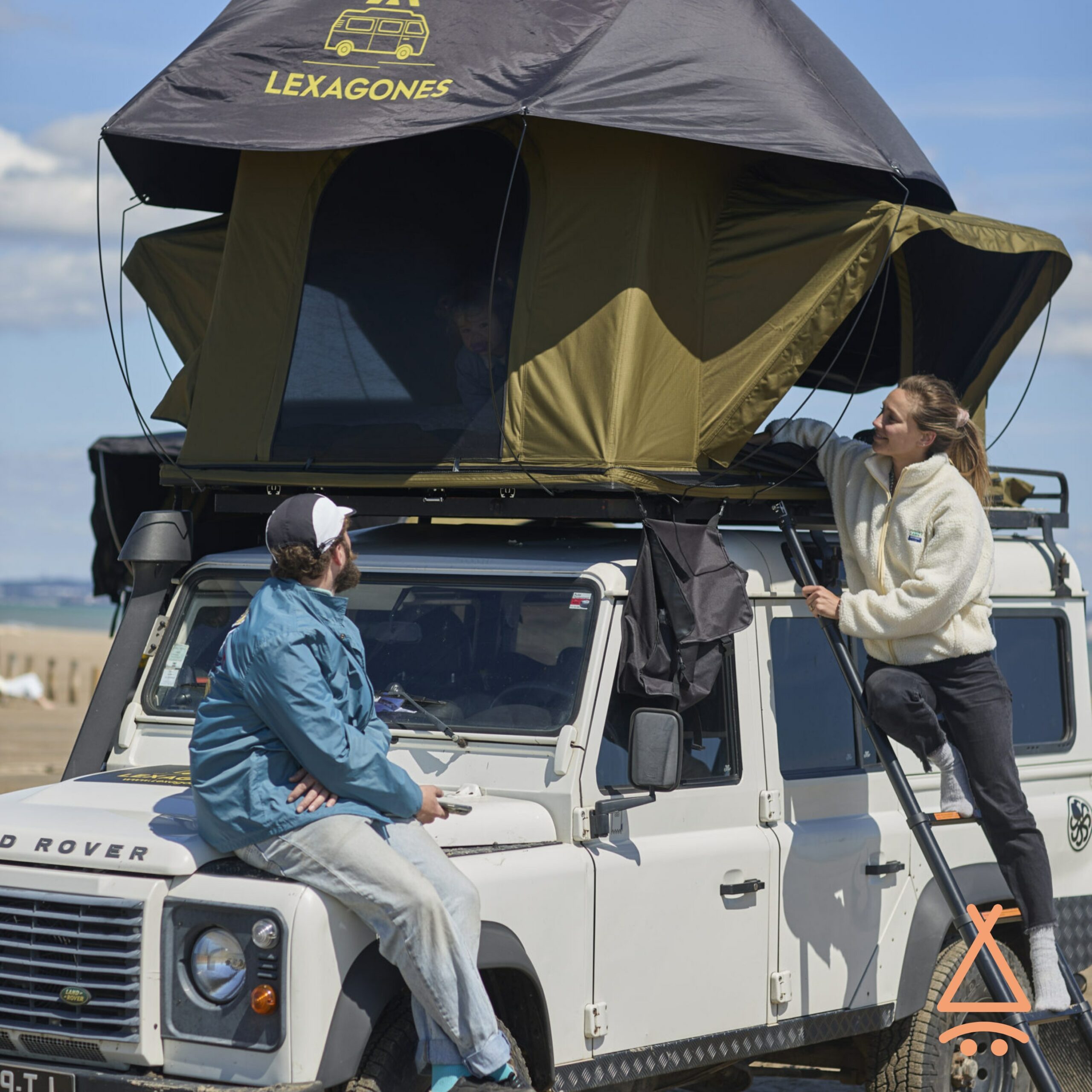 Tente de toit Lexagones Lite Traveller