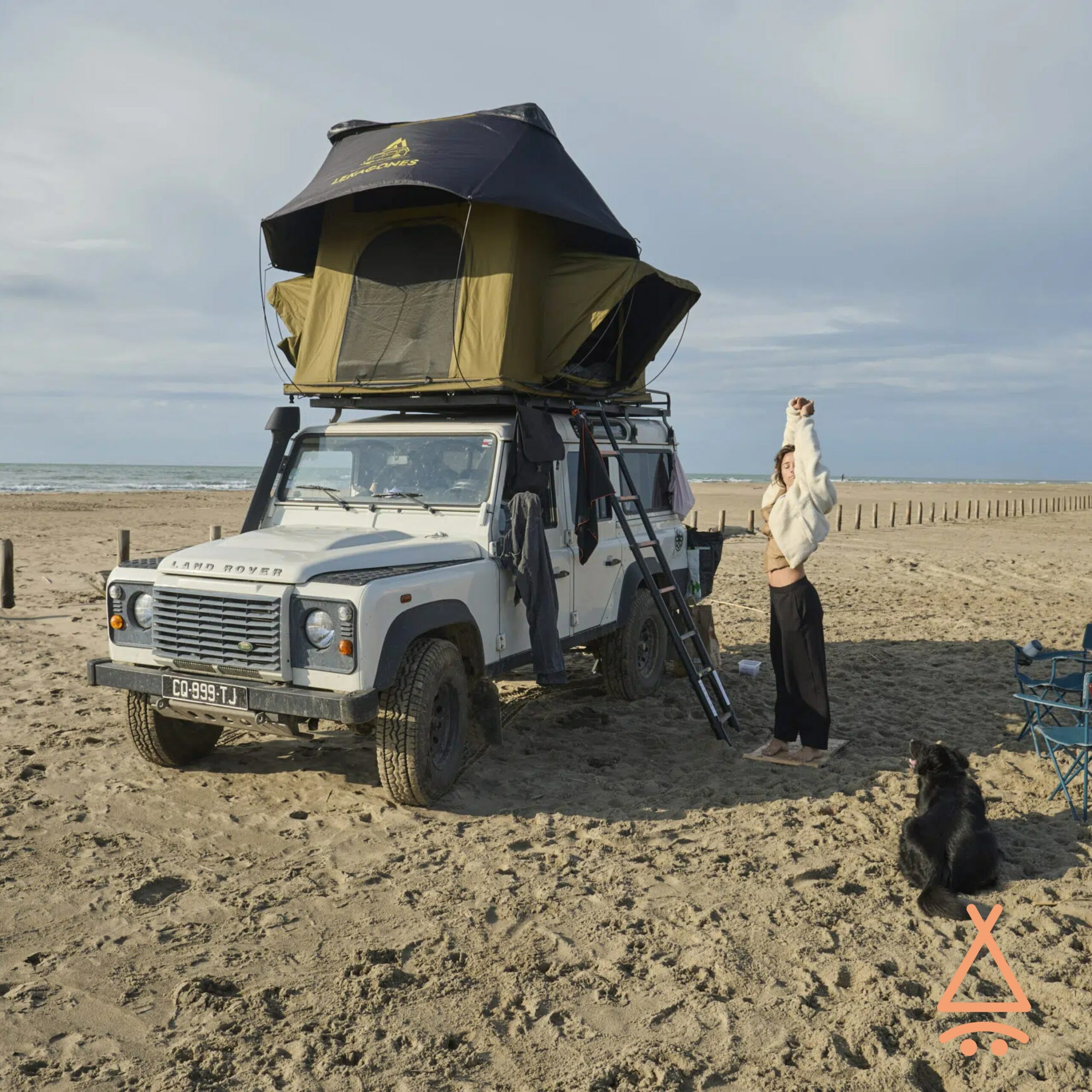 Tente de toit Lexagones Lite Traveller