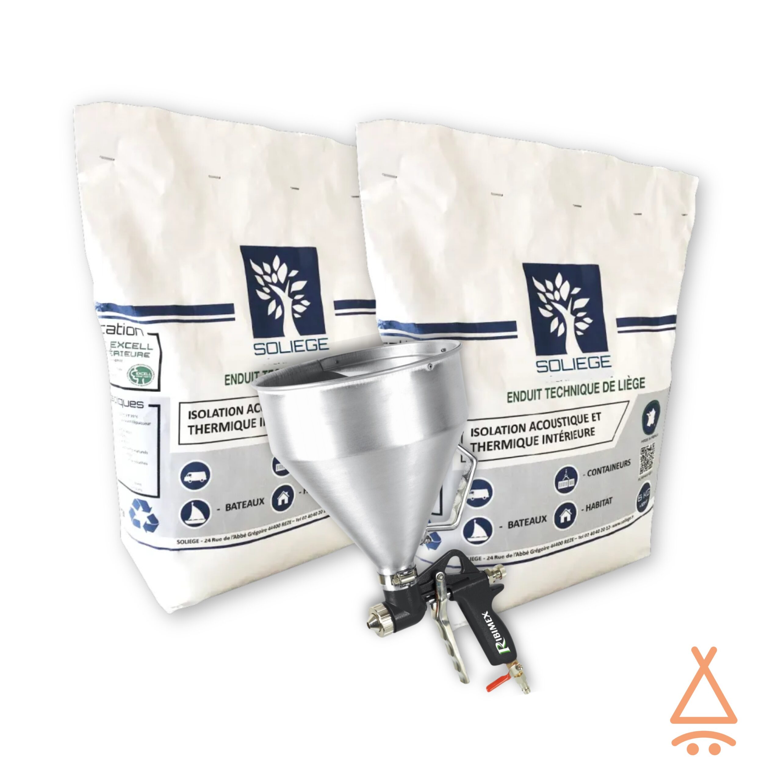 Kit Isolation liège 2 sacs