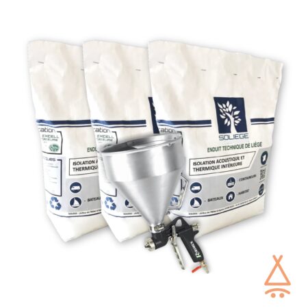 Kit Isolation liège 3 sacs