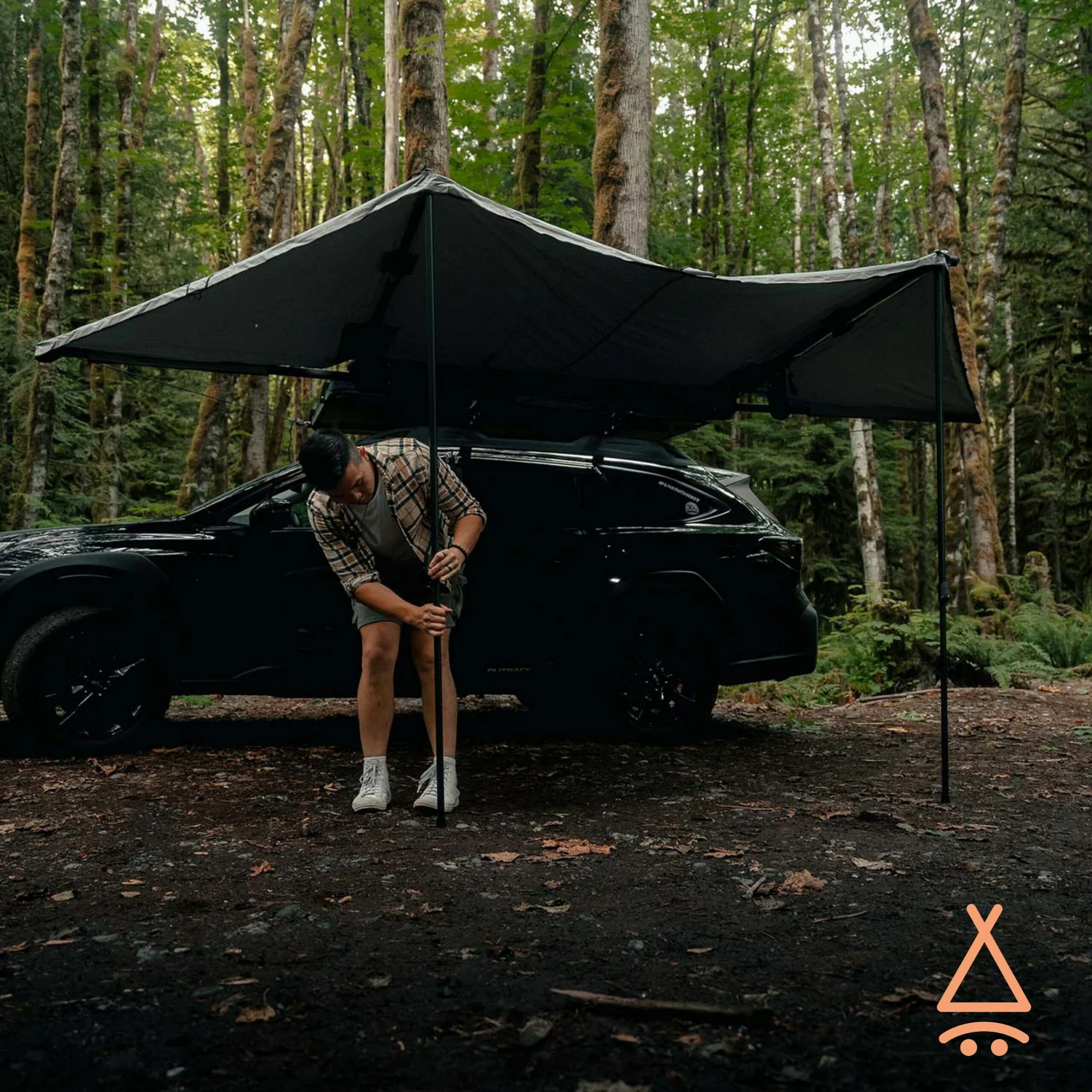 Auvent Autoportant 180°